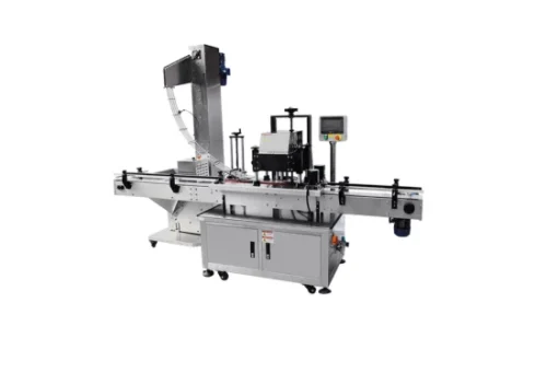 Hệ thống máy chiết rót đóng chai công nghiệp, vận hành tự động Hệ thống máy chiết rót đóng chai công nghiệp, vận hành tự động